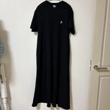 참스 폴로 셔츠 원피스 블랙