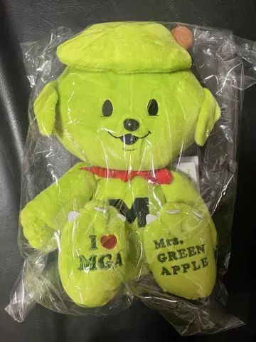 Mrs. GREEN APPLE 메멜 봉제 인형 미개봉 새상품