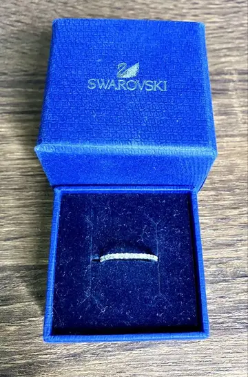 스와로브스키 SWAROVSKI 이터니티 반지 실버
