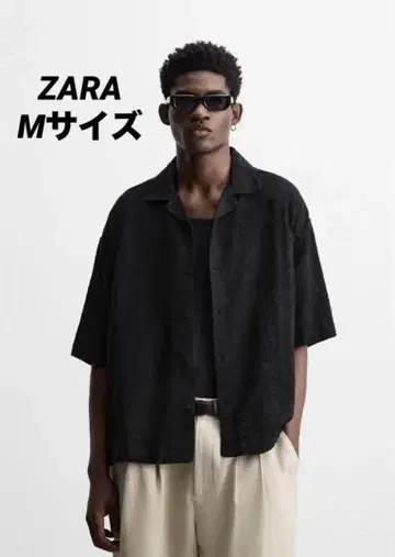ZARA 자라 RELAXED FIT 자카드 셔츠 M 완판템