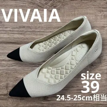 VIVAIA 비바이아 하이힐 스틸레토 39 바이컬러