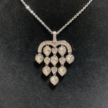Swarovski 스와로브스키 목걸이 대형 스와로 하트형 크리스탈