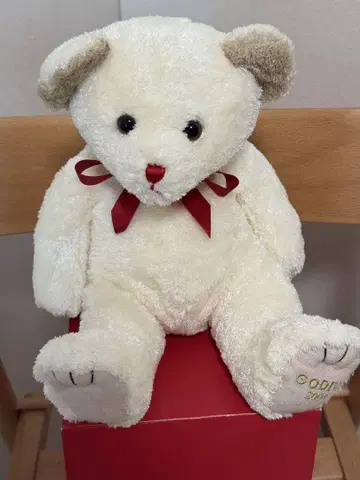 GODIVA 콜라보 테디베어 봉제인형
