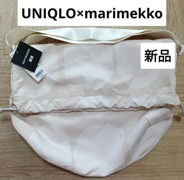 UNIQLO Marimekko 드로우 스트링 숄더백 마리메꼬