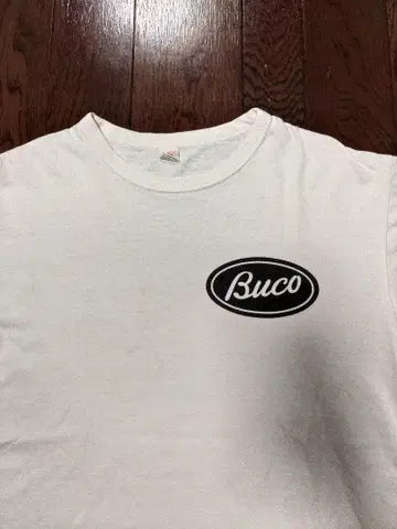 BUCO the flat head 티셔츠 40 화이트