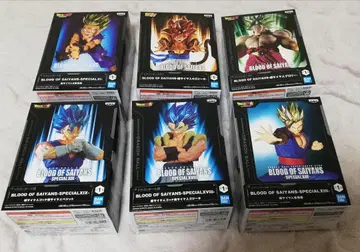 미개봉 blood of saiyans 피규어 6개 묶음 세트