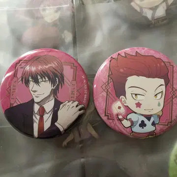 HUNTER x HUNTER 히소카 캔뱃지