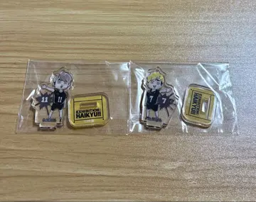 하이큐!! 전시회 아크릴 mini 피규어 미야 형제