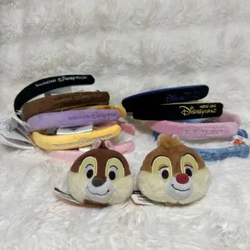 홍콩 디즈니 칩 앤 데일 커스터마이즈 머리띠 DIY 머리띠