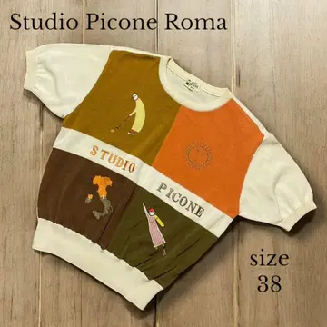 [ Studio Picone Roma ] 피코네 반팔 니트 38