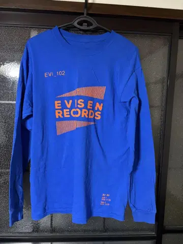 EVISEN RECORDS 롱 슬리브 티셔츠