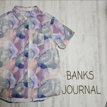 BANKS JOURNAL 알로하 셔츠