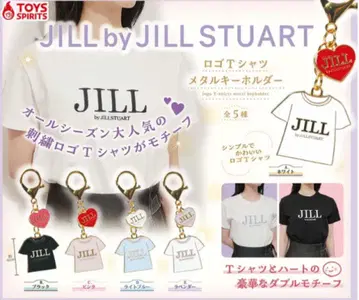 JILL by JILLSTUART 로고 티셔츠 메탈 키링 전 5종