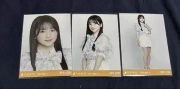 노기자카46 스즈키 유나 빅 보타이 블라우스 브로마이드 컴프