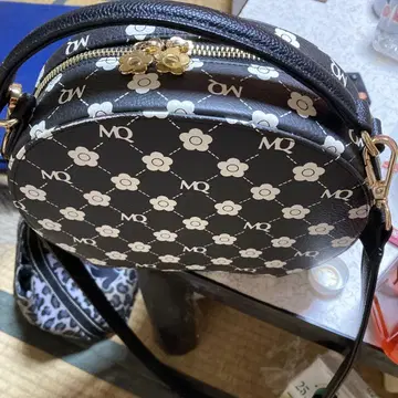 MQ 꽃무늬 숄더백 원형