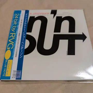 종이 자켓 오비 포함 CD 조 헨더슨/인 앤 아웃+1