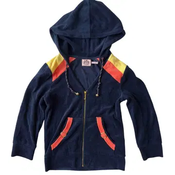 JUICY COUTURE 쥬시 꾸뛰르 후드티 5부 소매 파일 S