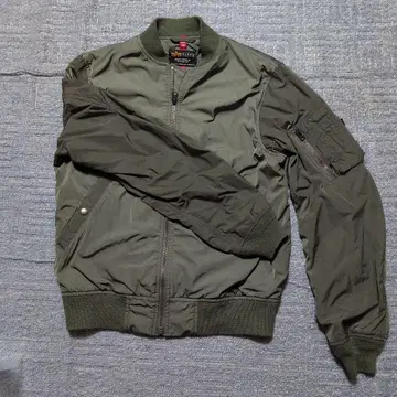 MA-1 플라이트 자켓 올리브 그린