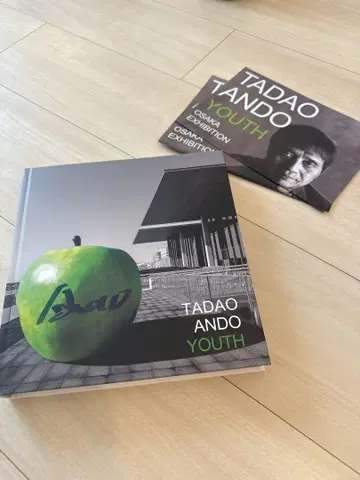 TADAO ANDO YOUTH 전람회 카탈로그 사인 포함