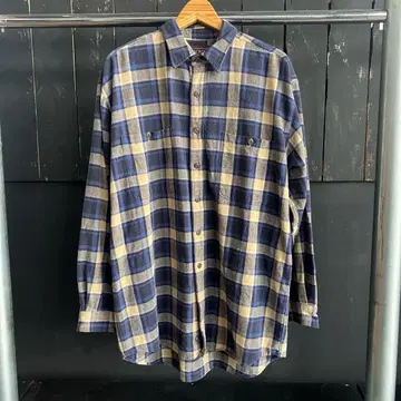 ABERCROMBIE AND FITCH 아바클로 플란넬 셔츠 M