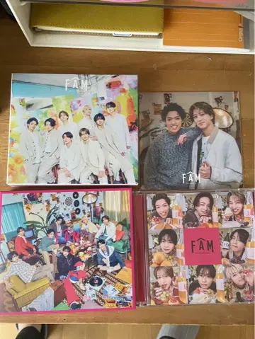 timelesz 타임리스 앨범 FAM 세트