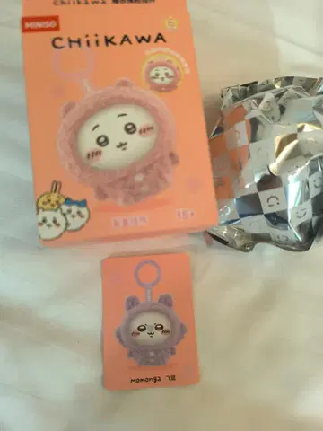 [새상품] 치이카와 MINISO 페이스 체인지 마스코트 모몽가