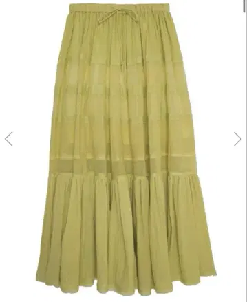 아메리빈티지 MEDI INDIA COTTON TIERED SKIRT