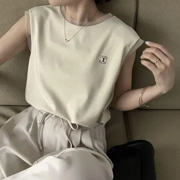 카프리슈레마쥬 1 포인트 슬리브리스 셔츠