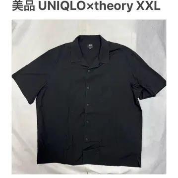 새상품급 UNIQLO x theory 반팔 셔츠 XXL 유니클로 띠어리