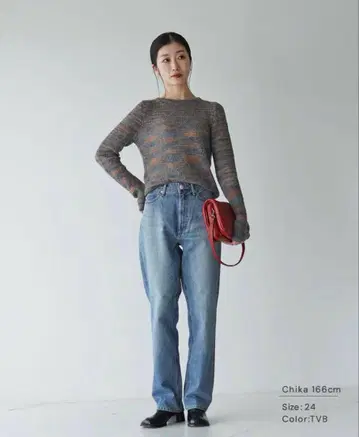 [미사용 새상품] YANUK LOUISE 스트레이트 데님 27