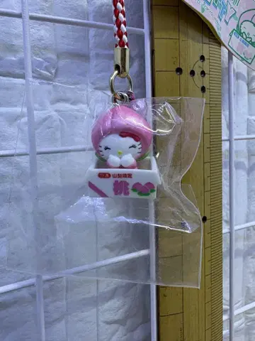 지역 한정 키티 야마나시 한정 복숭아