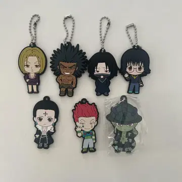 HUNTER x HUNTER 캡슐 러버 마스코트