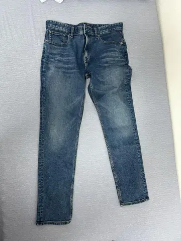 울트라 스트레치 스키니 청바지 슬림 핏 파랑 데님 팬츠