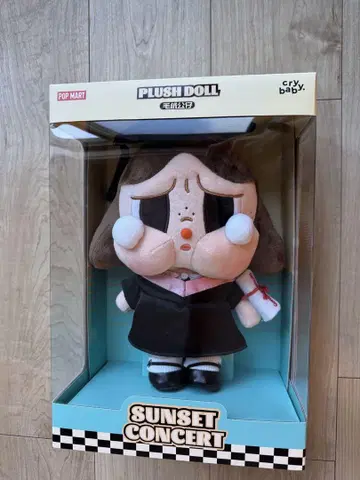 POP MART CRY BABY SUNSET CONCERT 봉제 인형