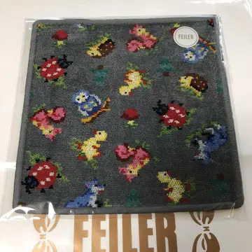 FEILER 하이디 프렌즈 포레스트 손수건 그레이 4