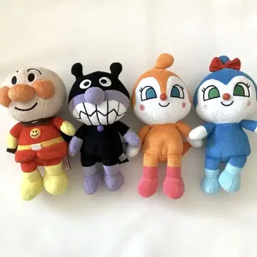 호빵맨 봉제 인형 세트 프리티 빈즈