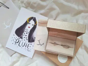 PLUIE selective gem ring MONDE silver925