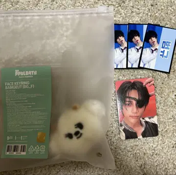 txt 페이스 키링 범규