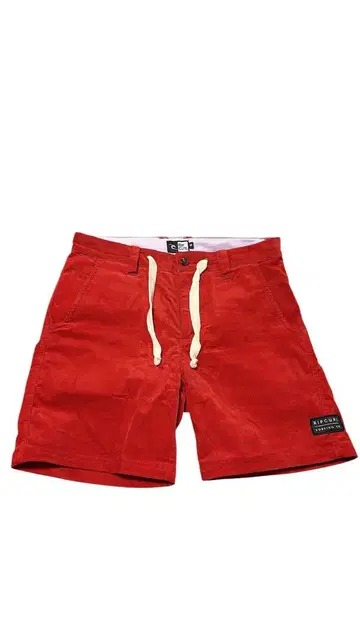 새상품급 Rip Curl 레드 숏팬츠 코듀로이 M 사이즈