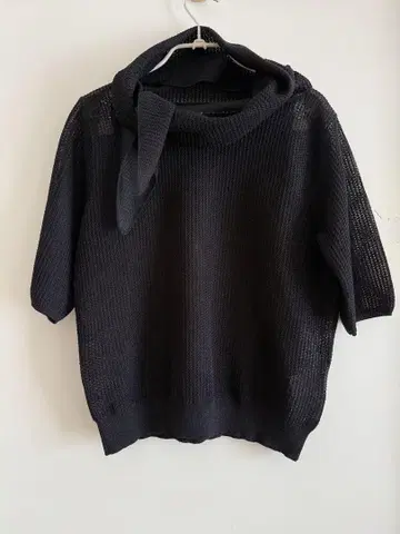 Ballsey 메쉬 반팔 상의 블랙