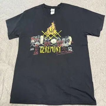 King Gnu CEREMONY 티셔츠 블랙 M 사이즈