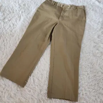 80's DICKIES 미니 택 빈티지 워크 팬츠 베이지 구제 의류