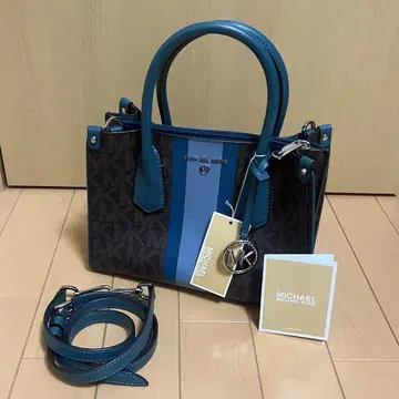 MICHAEL KORS 숄더/핸드 2way 백 네이비/블루