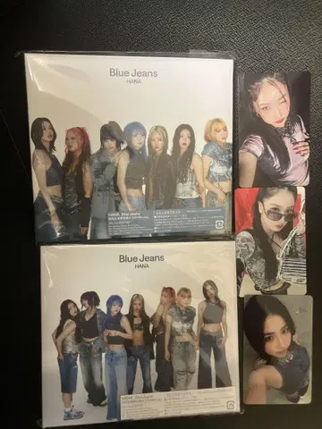 HANA Blue Jeans 초회판 2매