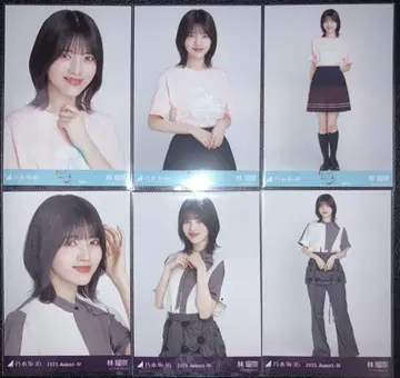 노기자카46 하야시 루나 브로마이드 2 컴프 카가와 티셔츠 비대칭