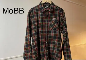 MoBB GLOBE LOGO 체크 셔츠