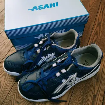 미사용 새상품 아사히 그리퍼 23.5cm ASAHI 네이비 신발
