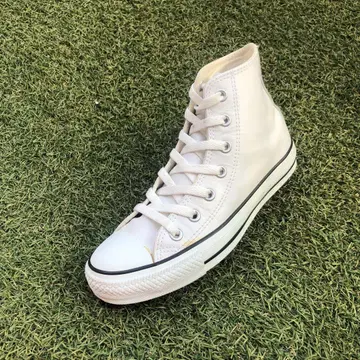 새상품급 23.5 converse 컨버스 가죽 올스타 하이 HB707