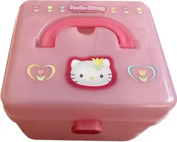 헬로키티 튤립 키티 산리오 소품함 2000년 레어