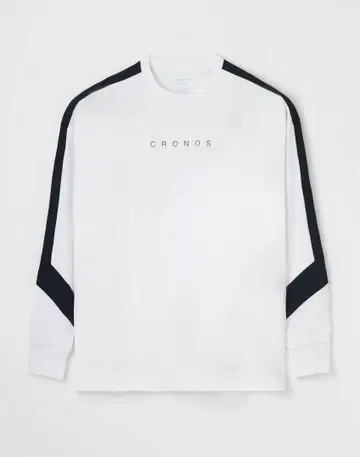 크로노스 티셔츠 긴팔 롱티 롱 티셔츠